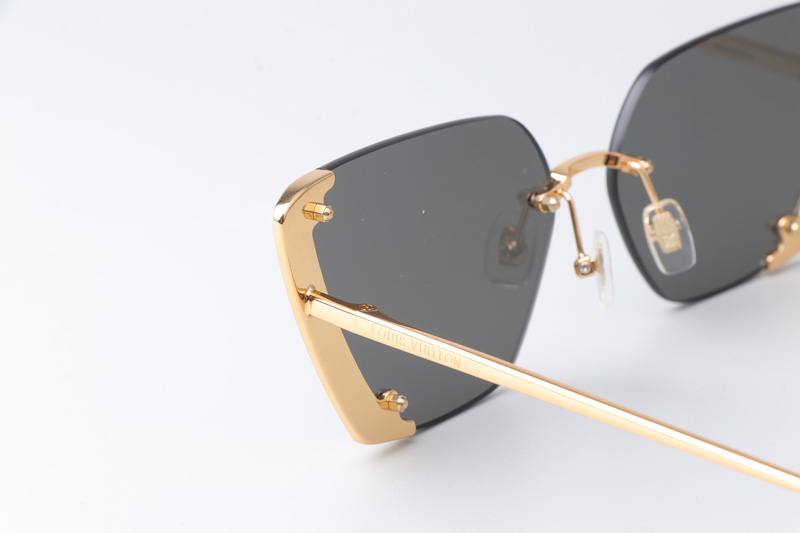 Z1993U Sunglasses Gold Gray