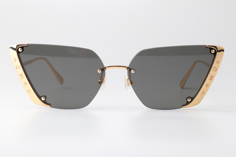 Z1993U Sunglasses Gold Gray