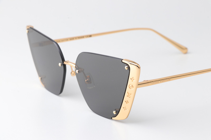 Z1993U Sunglasses Gold Gray