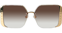 Z1994U Sunglasses Gold Gradient Brown