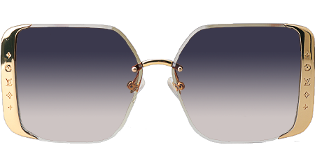 Z1994U Sunglasses Gold Gradient Gray