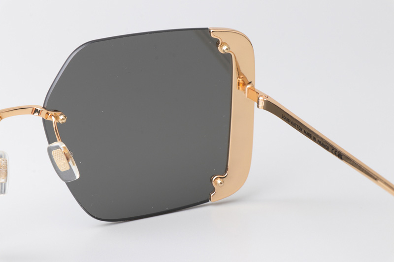 Z1994U Sunglasses Gold Gray