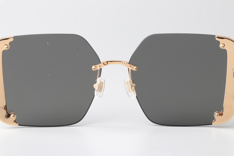 Z1994U Sunglasses Gold Gray