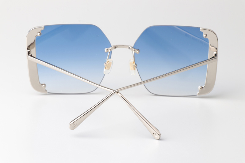 Z1994U Sunglasses Silver Gradient Blue