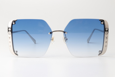 Z1994U Sunglasses Silver Gradient Blue