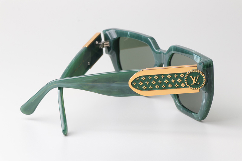 Z2038E Sunglasses Green Green