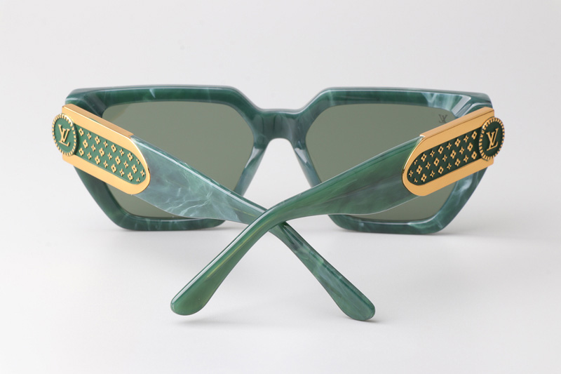 Z2038E Sunglasses Green Green