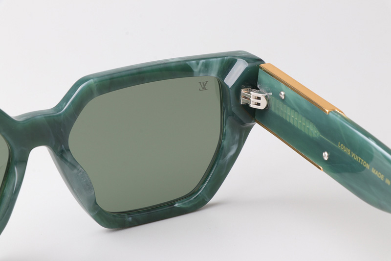 Z2038E Sunglasses Green Green