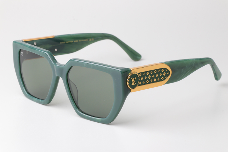 Z2038E Sunglasses Green Green
