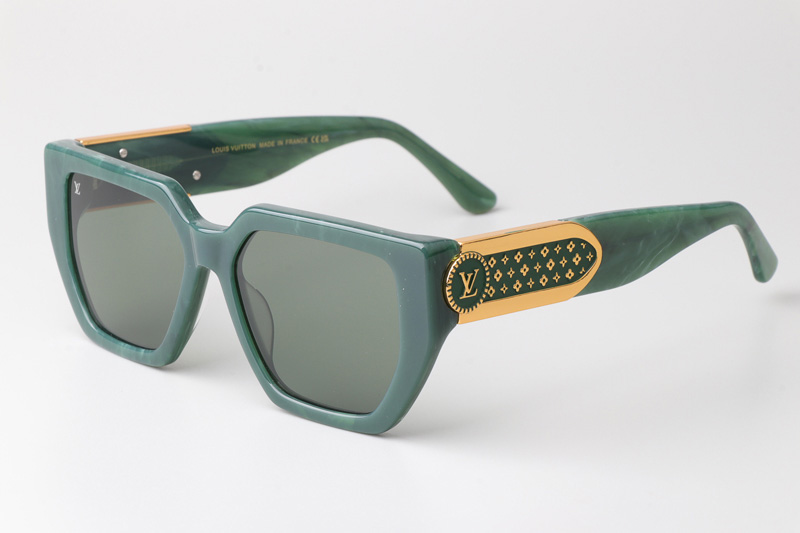 Z2038E Sunglasses Green Green