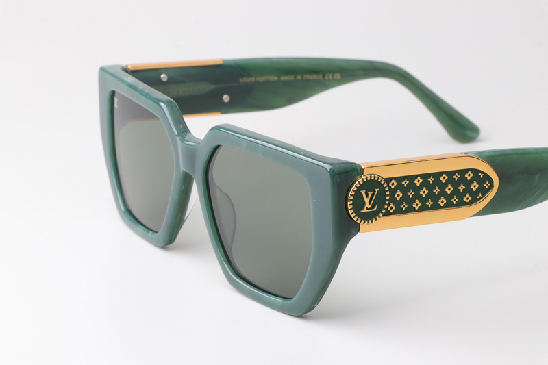 Z2038E Sunglasses Green Green