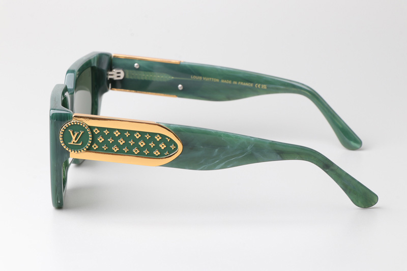 Z2038E Sunglasses Green Green