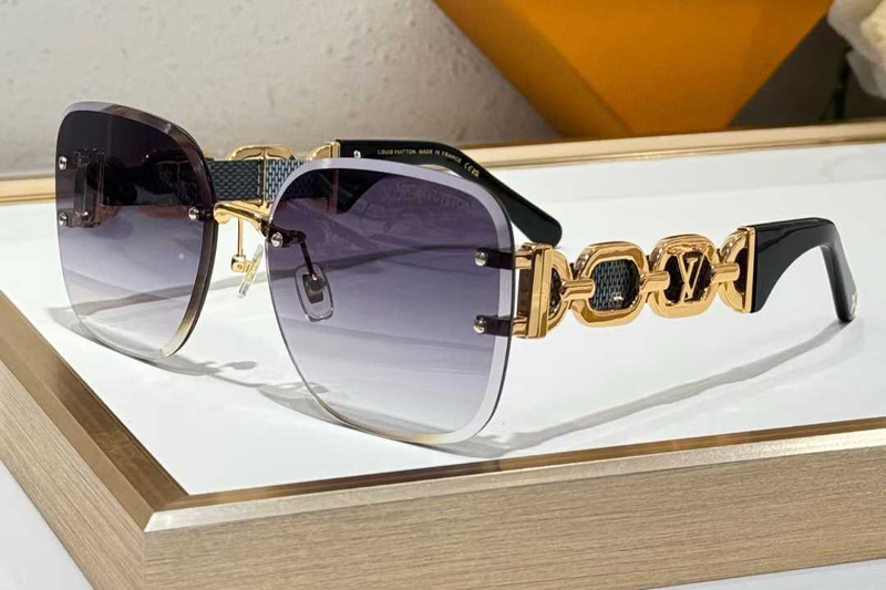 Z2056U Sunglasses Black Gradient Gray