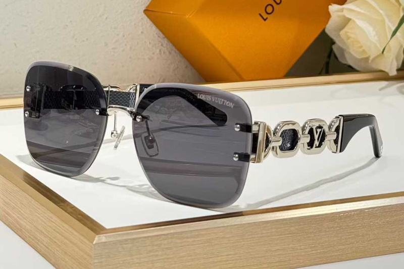 Z2056U Sunglasses Black Gray