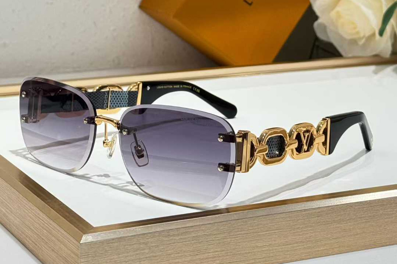 Z2057U Sunglasses Black Gradient Gray