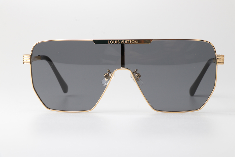 Z2080U Sunglasses Gold Gray