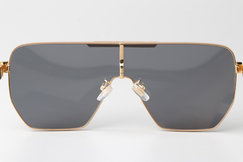 Z2080U Sunglasses Gold Gray