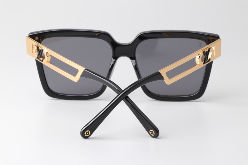 Z2097W Sunglasses Black Gold Gray