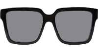 Z2097W Sunglasses Black Gold Gray