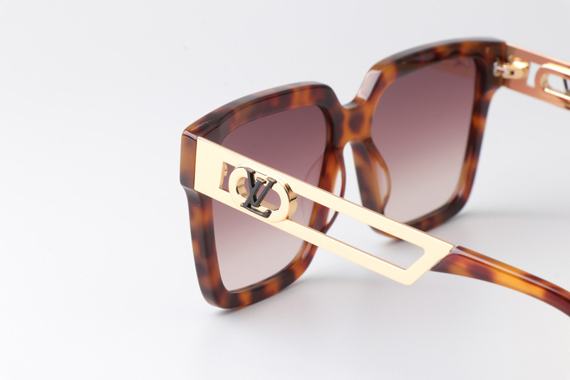 Z2097W Sunglasses Tortoise Gold Gradient Pink