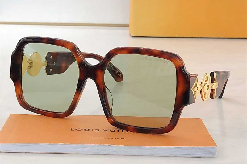 Z2251W Sunglasses Tortoise Green
