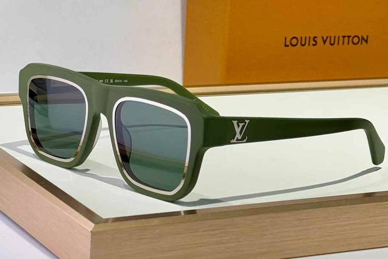 Z2505E Sunglasses Green Green