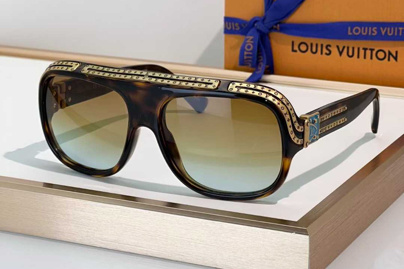 Z2517U Sunglasses Tortoise Gold Gradient Brown