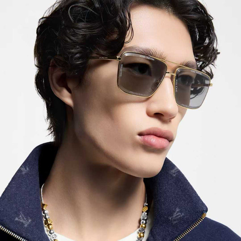 Z2610U Sunglasses Gold Light Gray
