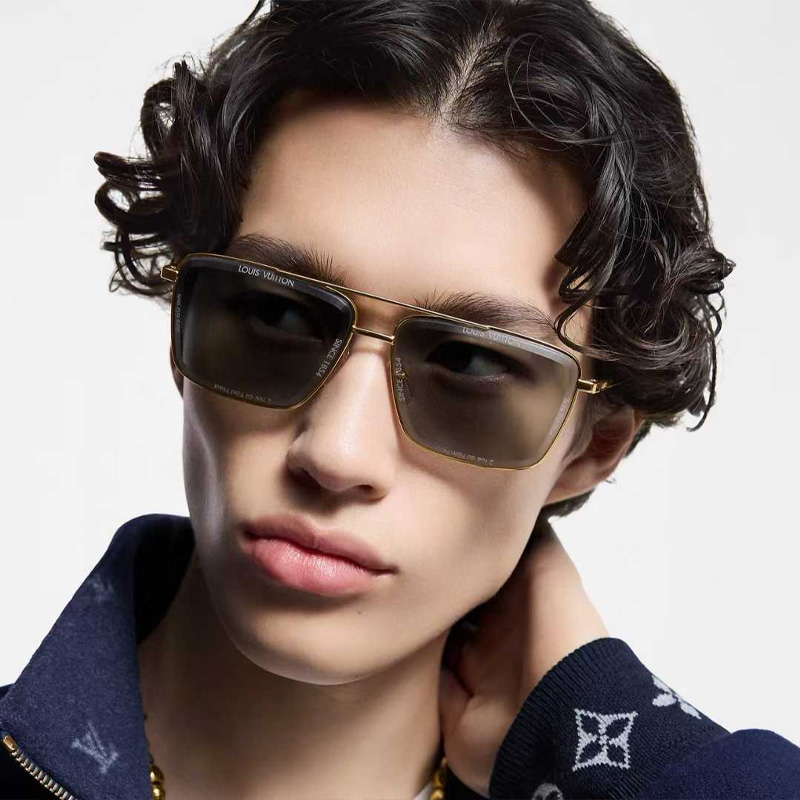 Z2610U Sunglasses Gold Light Gray