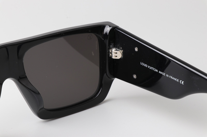 Z2615W Sunglasses Black White Gray