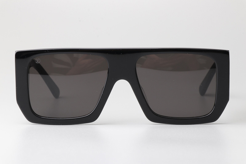 Z2615W Sunglasses Black White Gray