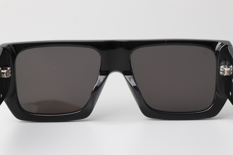 Z2615W Sunglasses Black White Gray