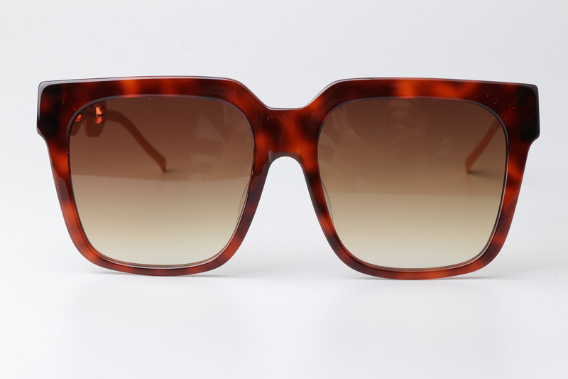 Z2682E Sunglasses Tortoise Gold Gradient Brown