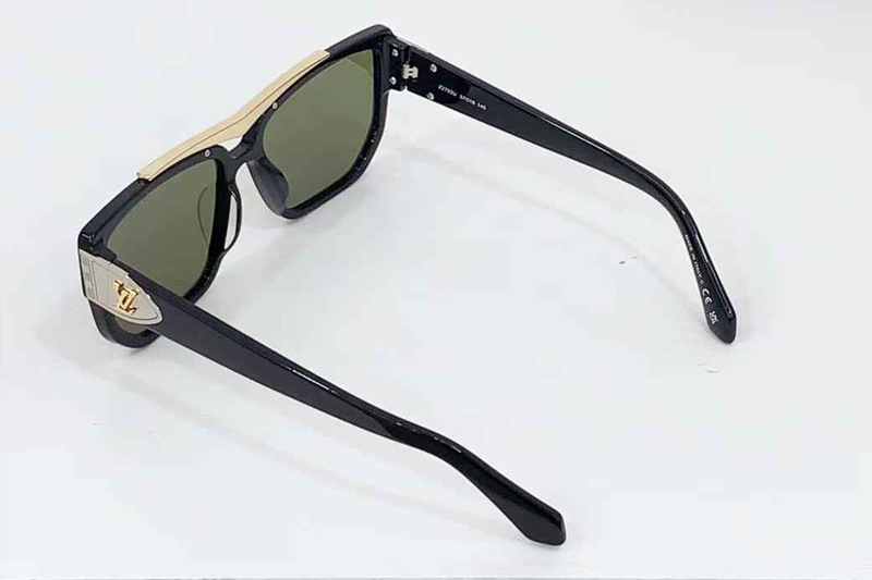 Z2700U Sunglasses Black Green