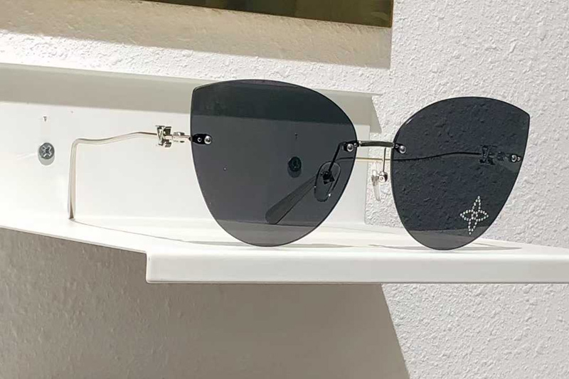 Z2827U Sunglasses Silver Gray