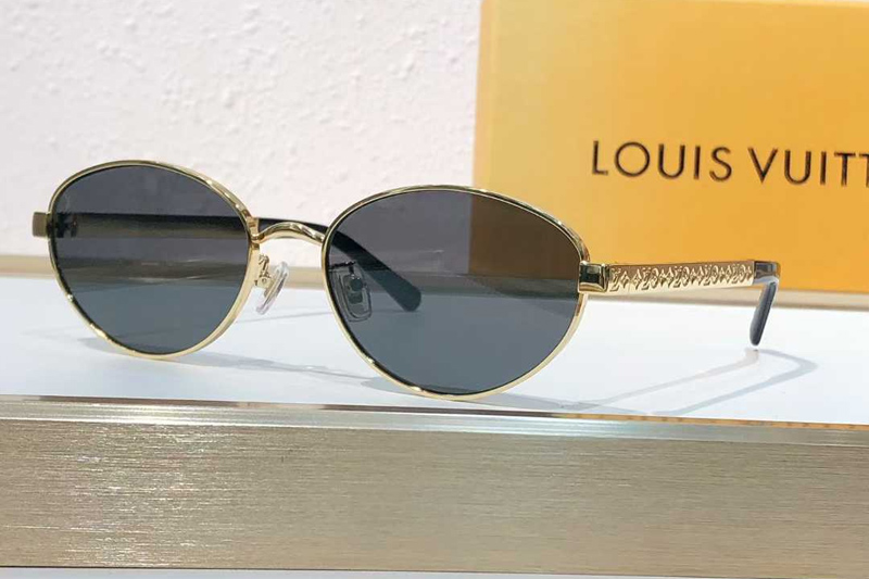 Z2958U Sunglasses Gold Gray