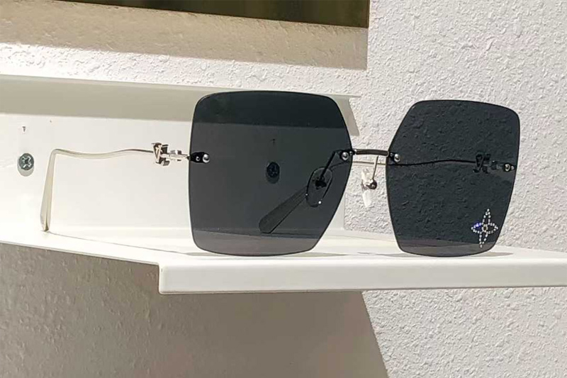 Z2961U Sunglasses Silver Gray