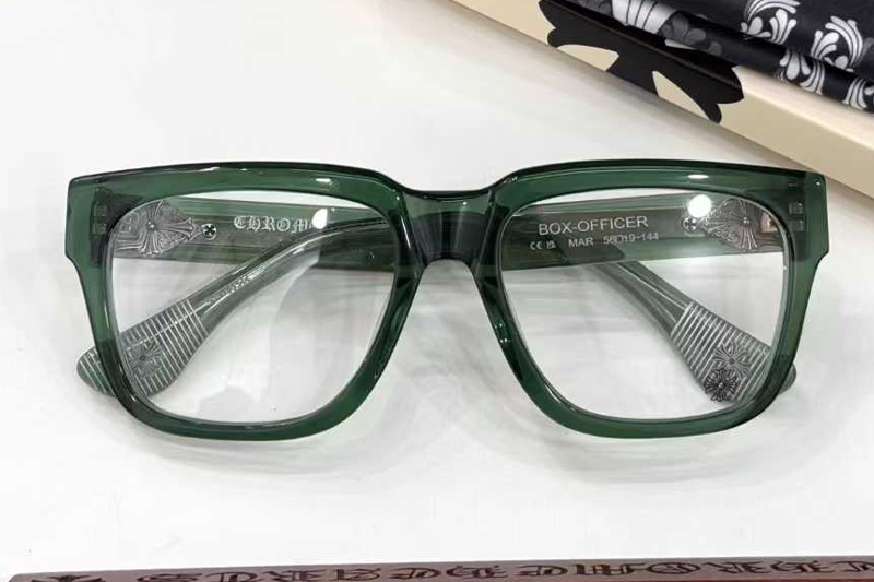 Box Officer Mist Eyeglasses Green