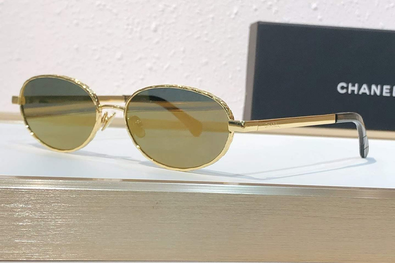 CH2227S Sunglasses Gold Gold Mirror