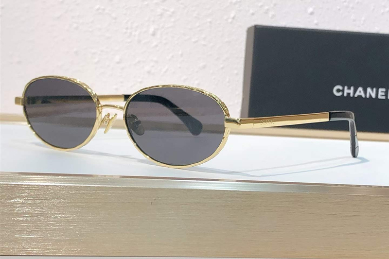 CH2227S Sunglasses Gold Gray