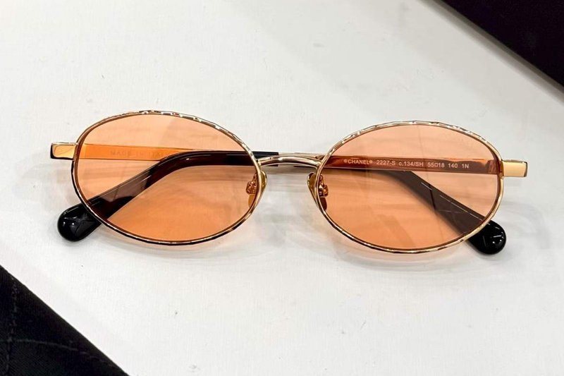 CH2227S Sunglasses Gold Pink
