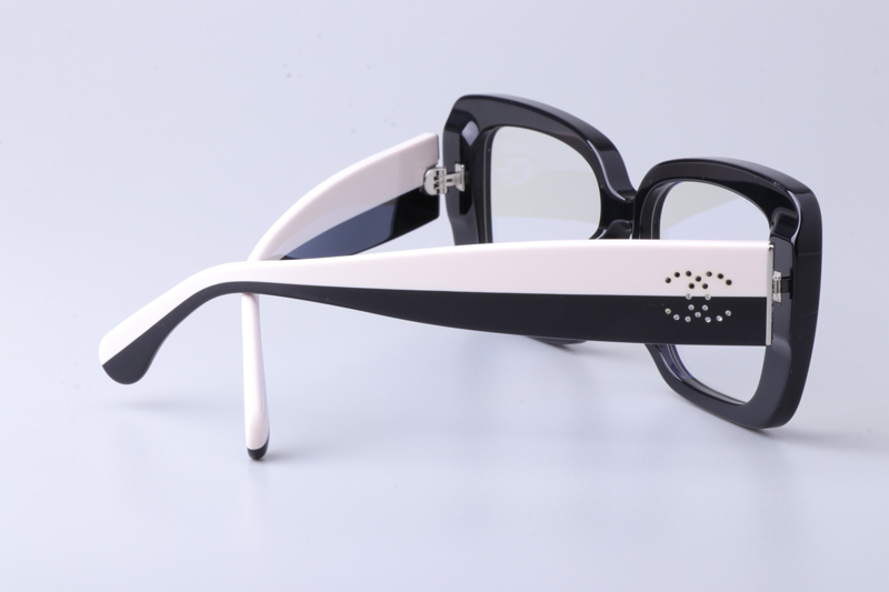 CH3502S Eyeglasses Black White