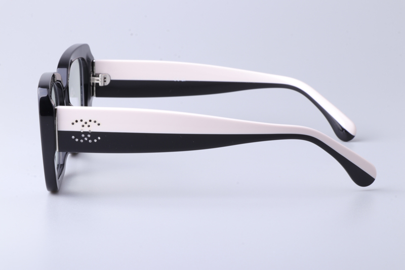 CH3502S Eyeglasses Black White