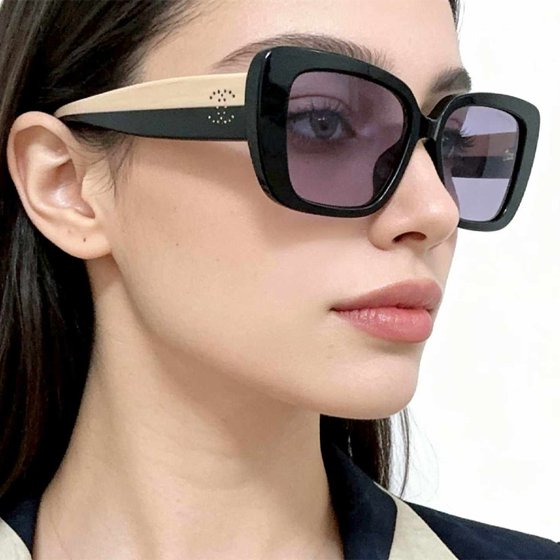 CH3502S Sunglasses Black Yellow Purple