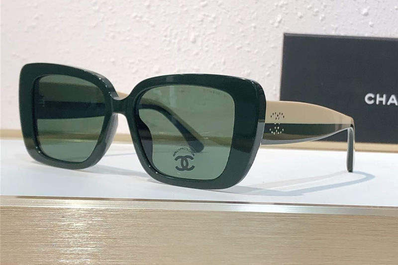 CH3502S Sunglasses Green Green