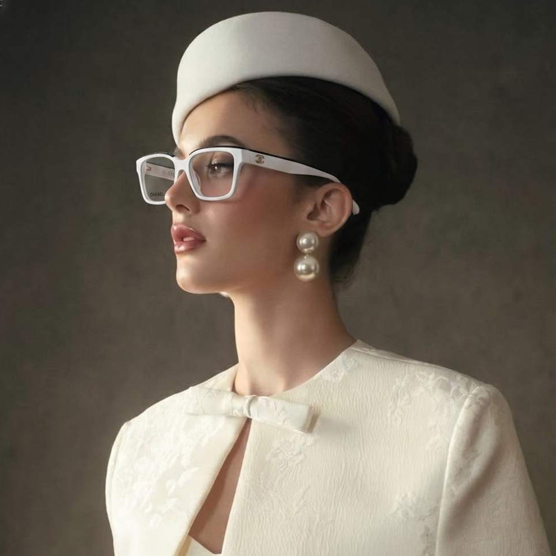 CH3510 Eyeglasses White