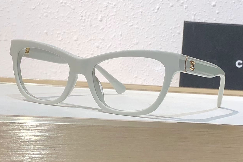 CH3520 Eyeglasses White
