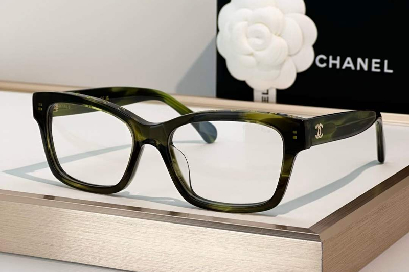CH3528 Eyeglasses Green