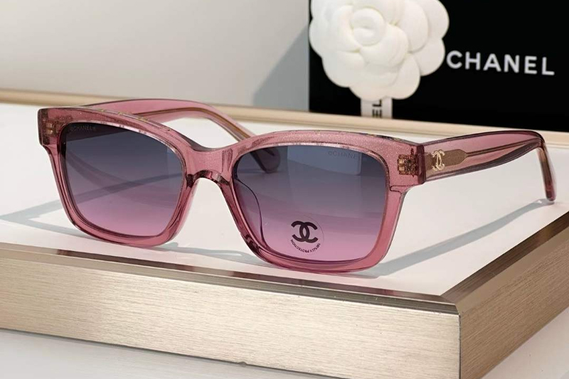CH3528 Sunglasses Pink Gradient Pink