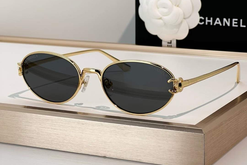 CH4304 Sunglasses Gold Gray